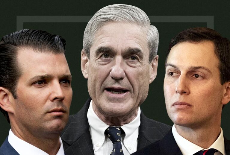 Donald Trump Jr. Robert Mueller; Jared Kushner (AP/Getty/Salon)
