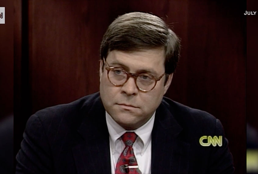 William Barr on July 4, 1992 (CNN)