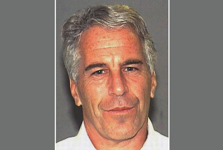 July 27, 2006 arrest file photo made available by the Palm Beach Sheriff's Office, in Florida, shows Jeffrey Epstein. (AP/Palm Beach Sheriff's Office)