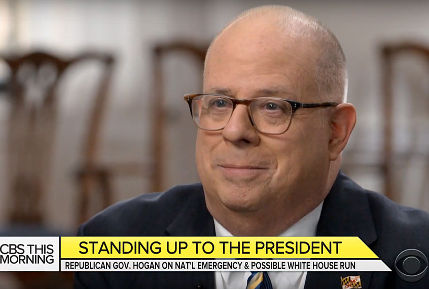 Maryland Gov. Larry Hogan (YouTube/CBS This Morning)