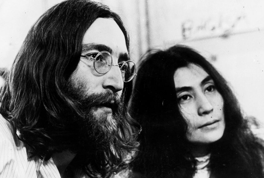 John Lennon and Yoko Ono (Getty/Keystone Features)