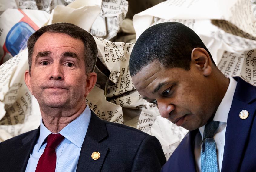 Ralph Northam; Justin Fairfax (Getty/Salon)