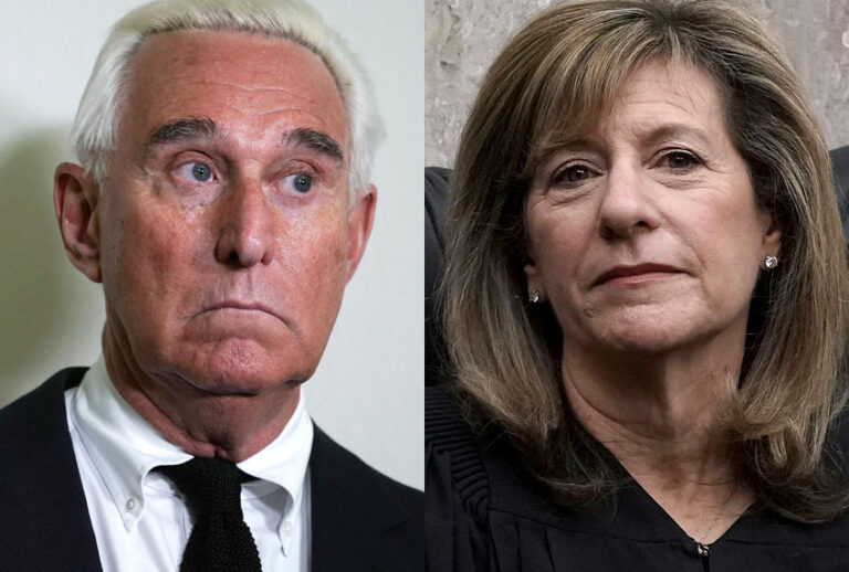 Roger Stone; Judge Amy Berman Jackson (Getty/Alex Wong)