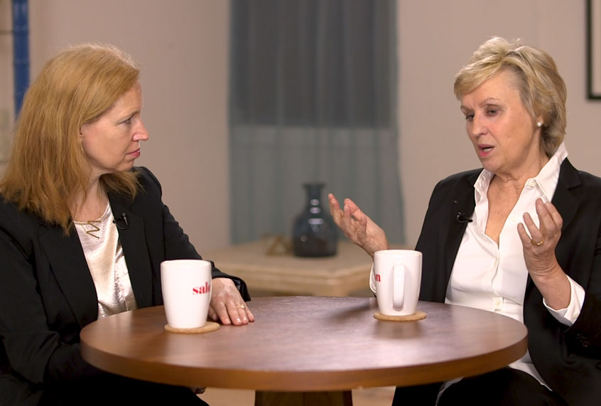 Mary Elizabeth Williams and Tina Brown (Salon Talks)