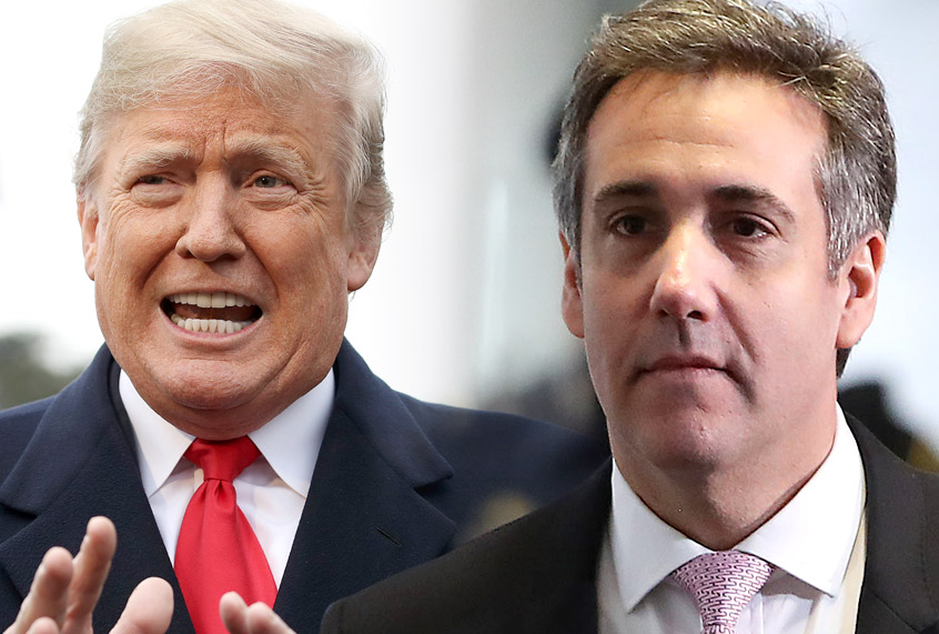 Donald Trump; Michael Cohen (Getty/Salon)