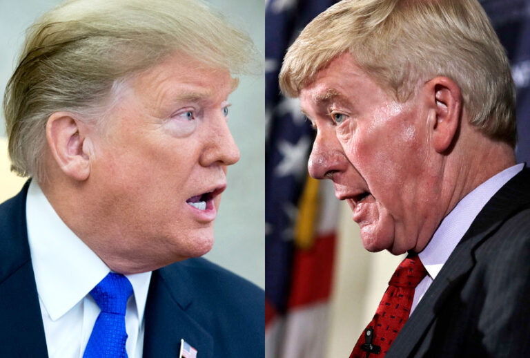 Donald Trump; William Weld (Getty/Michael Reynolds/AP/Charles Krupa)