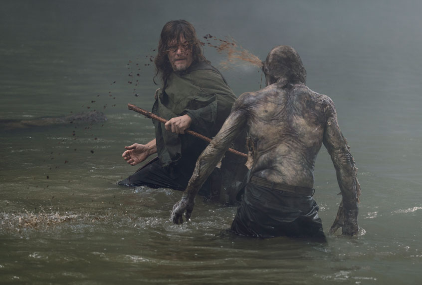 Norman Reedus as Daryl Dixon in "The Walking Dead" (Gene Page/AMC)