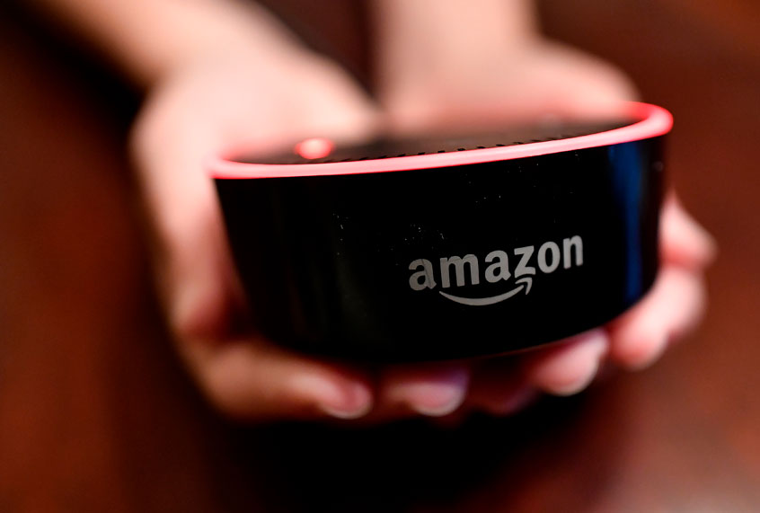 Amazon Echo Dot (AP/Mike Stewart)
