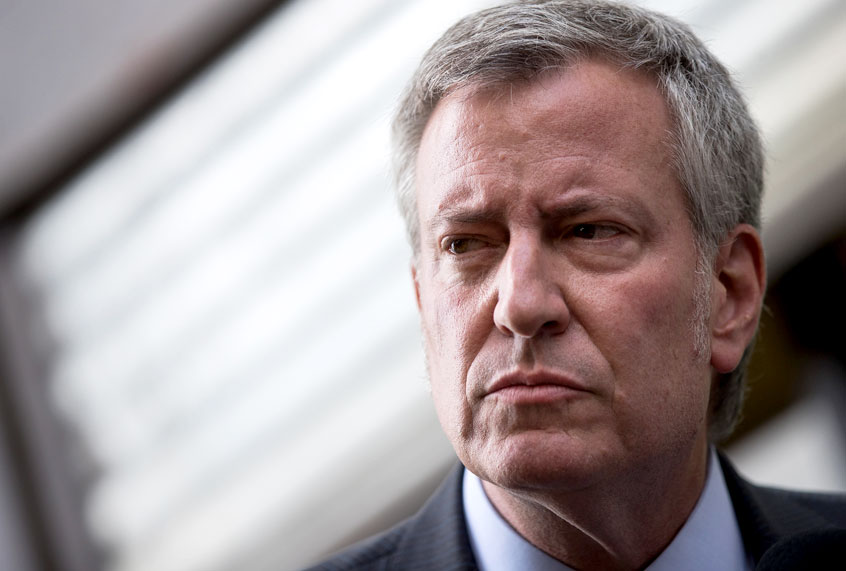 New York City Mayor Bill de Blasio (Getty/Drew Angerer)
