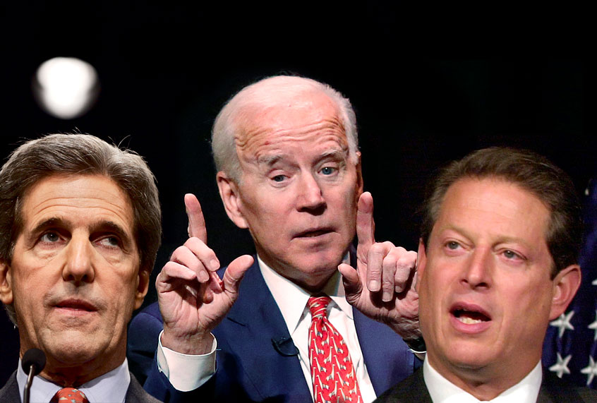 John Kerry; Joe Biden; Al Gore (AP/Getty/Salon)