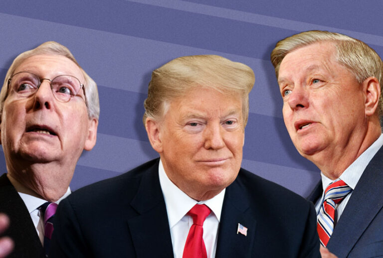 Mitch McConnell; Donald Trump; Lindsey Graham (AP/Getty/Salon)