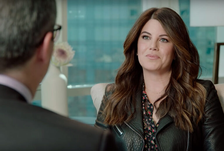 John Oliver interviews Monica Lewinsky on "Last Week Tonight with John Oliver" (YouTube/LastWeekTonight)