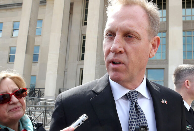 Acting Defense Secretary Patrick Shanahan (Getty/Mark Wilson)