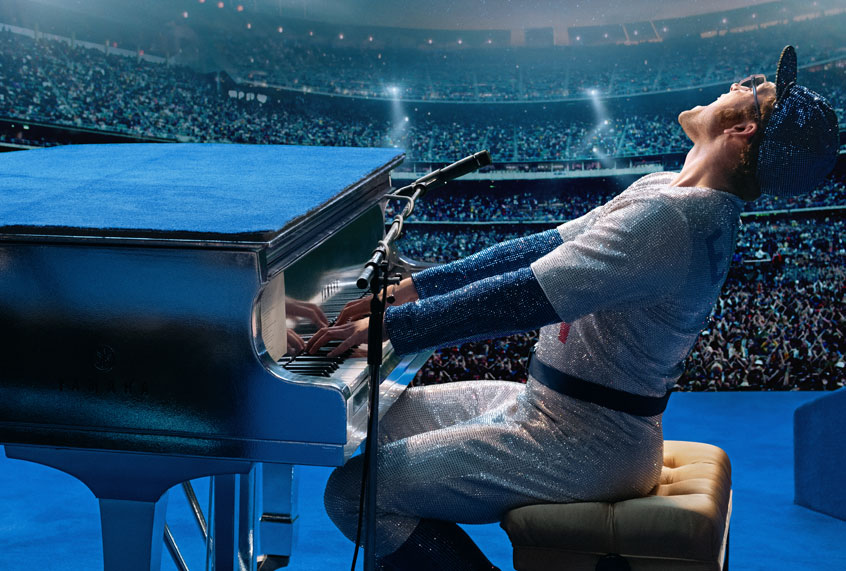 Taron Egerton as Elton John in "Rocketman" (Paramount Pictures)