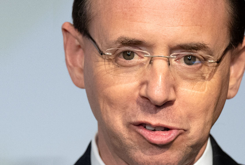 Deputy Attorney General Rod Rosenstein (Getty/Jim Watson)