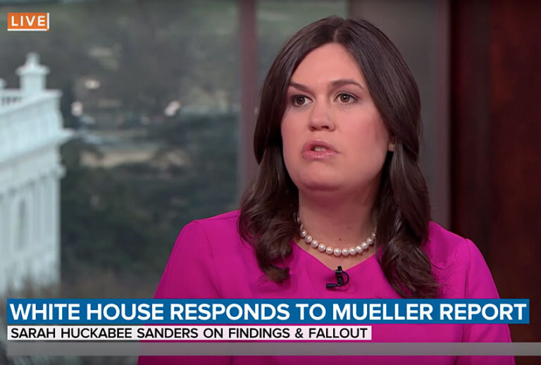 Sarah Huckabee Sanders on "Today" (Today)
