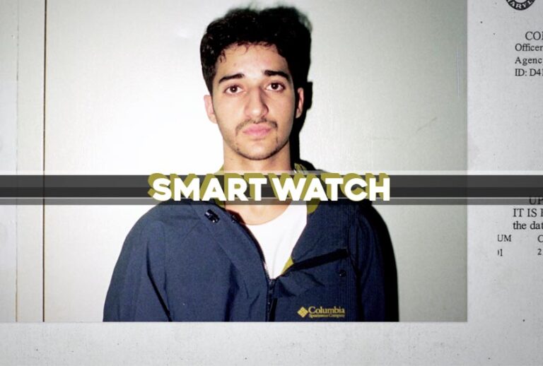 Adnan Syed’s arrest photo. (HBO)