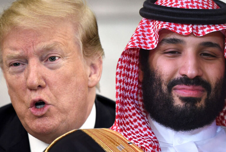 Donald Trump; Mohammed bin Salman (Getty/Salon)
