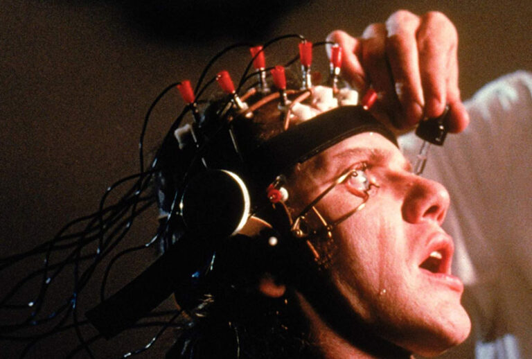 Malcolm McDowell in "A Clockwork Orange" (Warner Bros.)