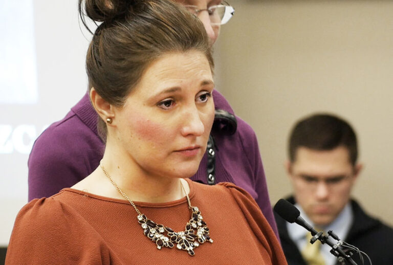 Trinea Gonczar in "At the Heart of Gold: Inside the USA Gymnastics Scandal" (HBO)