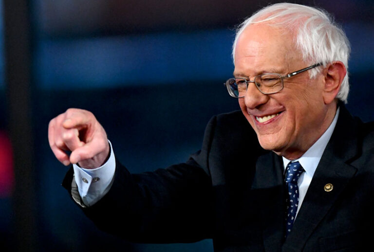 Democratic presidential candidate, U.S. Sen. Bernie Sanders (I-VT) participates in a FOX News Town Hall at SteelStacks on April 15, 2019 in Bethlehem, Pennsylvania. (Getty/Mark Makela)