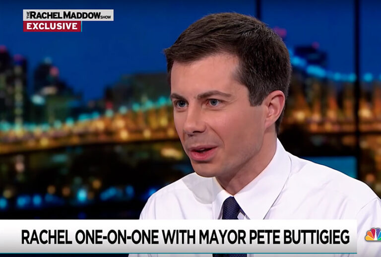 Pete Buttigieg on "The Rachel Maddow Show" (MSNBC)