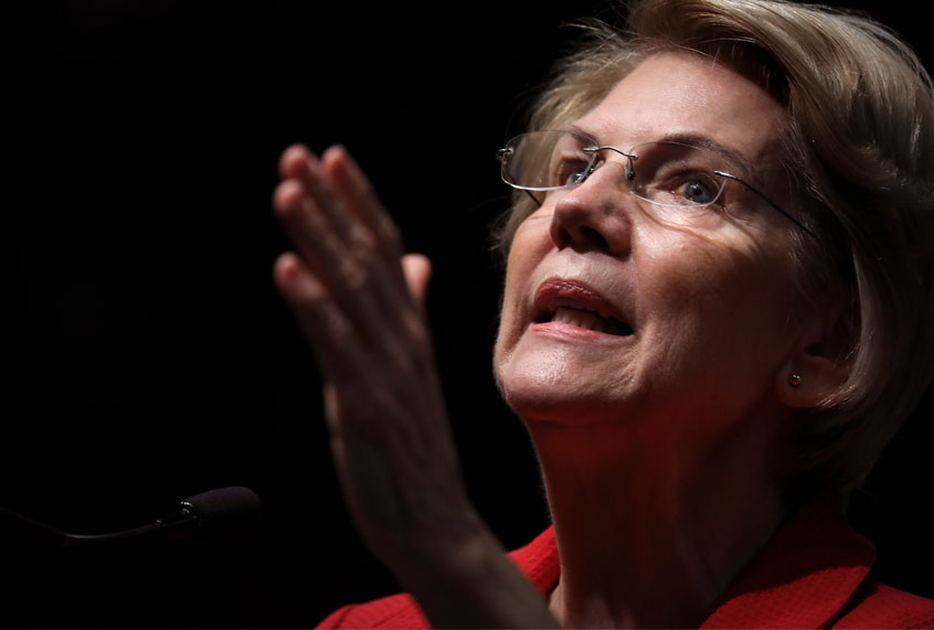 Sen. Elizabeth Warren (D-MA) (Getty/Drew Angerer)
