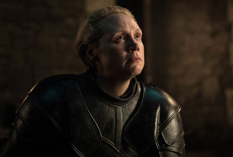 Gwendoline Christie as Brienne of Tarth in "Game of Thrones" (Helen Sloan/HBO)