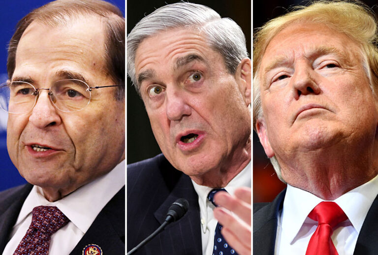 Jerrold Nadler; Robert Mueller; Donald Trump (Getty/Salon)