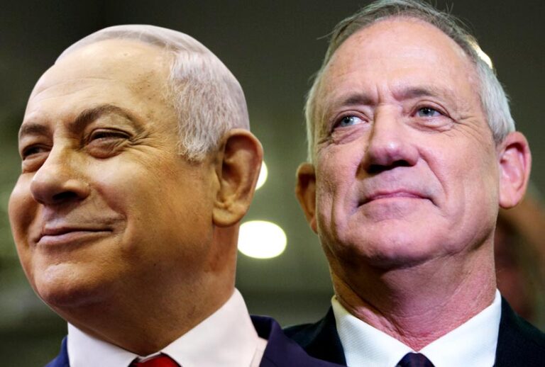 Benjamin Netanyahu; Benny Gantz (AP/Salon)