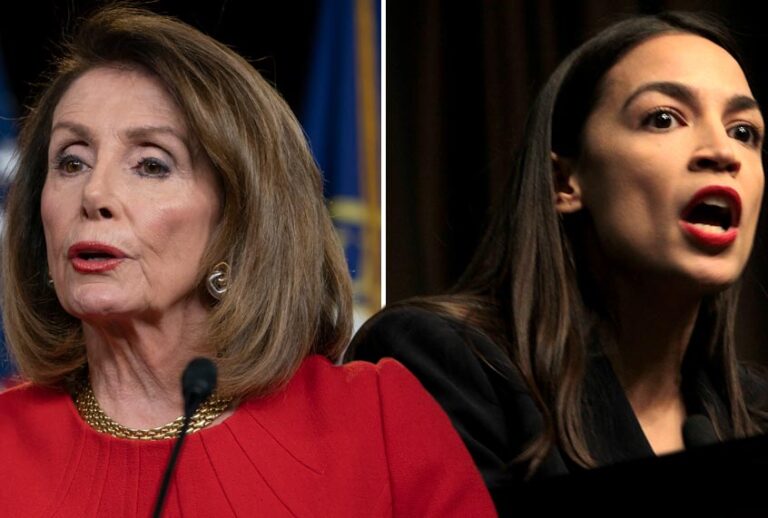 Speaker of the House Nancy Pelosi; Rep. Alexandria Ocasio-Cortez (AP/J. Scott Applewhite/MediaPunch)
