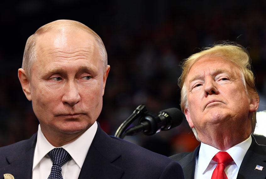 Vladimir Putin; Donald Trump (Getty/Salon)