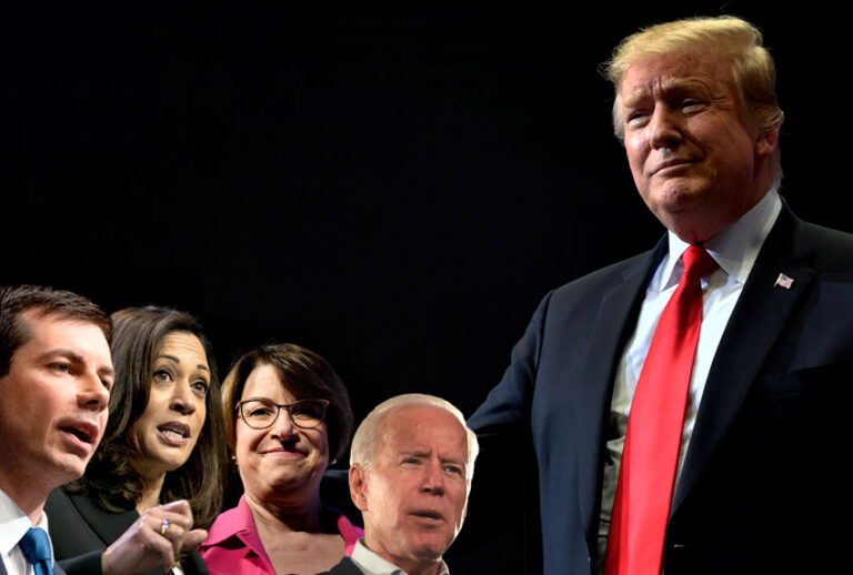 Pete Buttigieg; Kamala Harris; Amy Klobuchar; Joe Biden (AP/Getty/Salon)