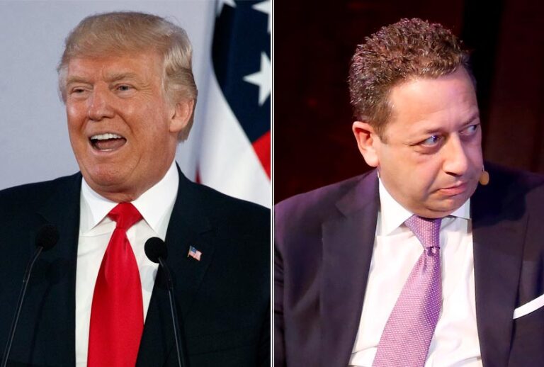 Donald Trump; Felix Sater (AP/Evan Vucci/Getty/Thos Robinson)