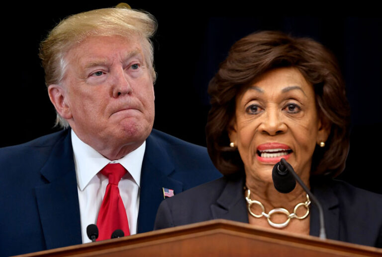 Donald Trump; Maxine Waters (AP/Getty/Salon)