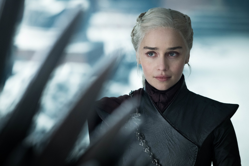 Emilia Clarke as Daenerys Targaryen in "Game of Thrones" (Helen Sloan/HBO)
