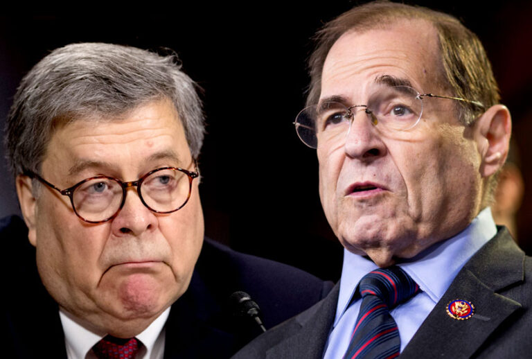 William Barr; Jerry Nadler (AP/Getty/Salon)