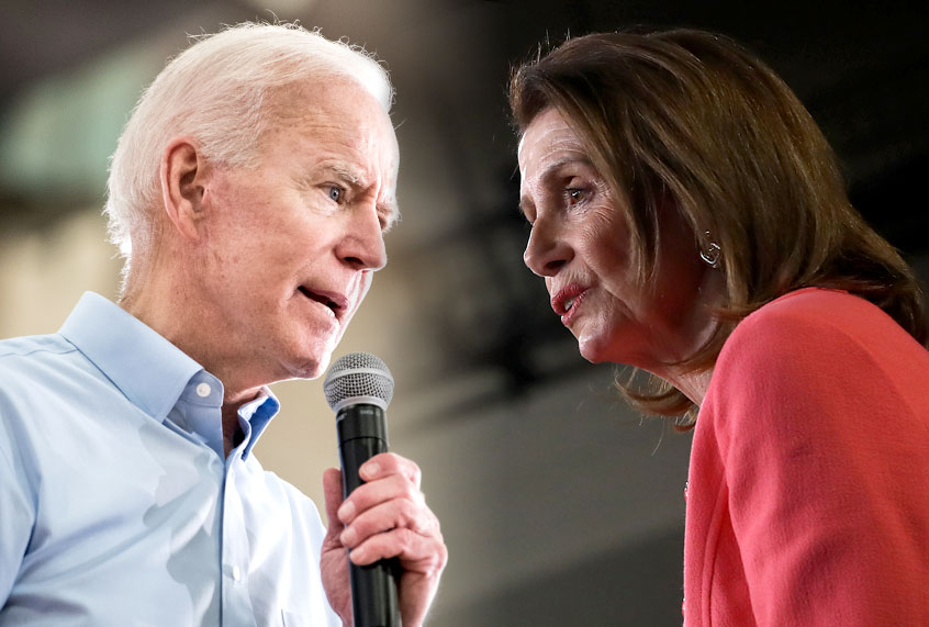 Joe Biden; Nancy Pelosi (Getty/Salon)
