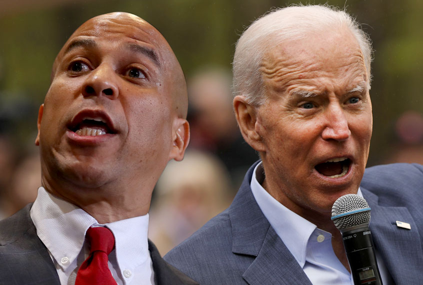 Cory Booker; Joe Biden (Getty/Salon)