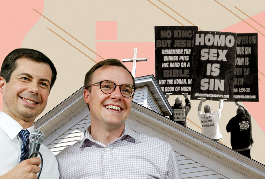Pete Buttigieg and husband Chasten Glezman (Getty/Salon)