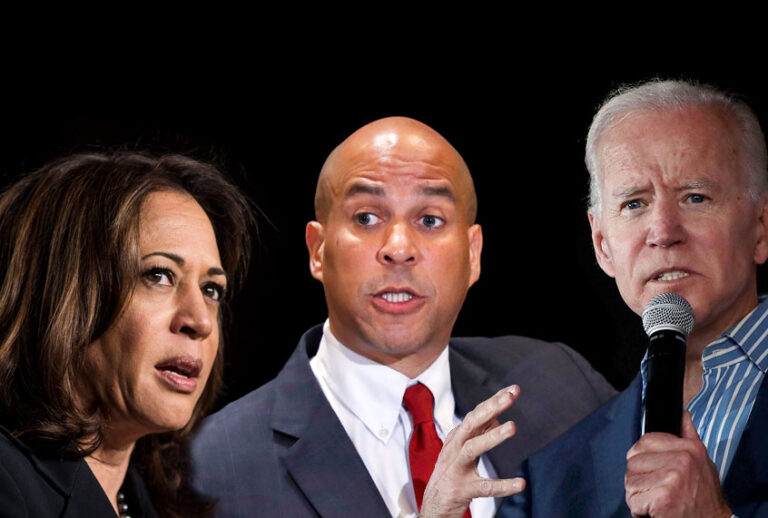 Kamala Harris; Cory Booker; Joe Biden (AP/Getty/Salon)