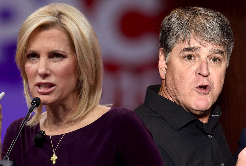 Laura Ingraham; Sean Hannity (Getty/Salon)