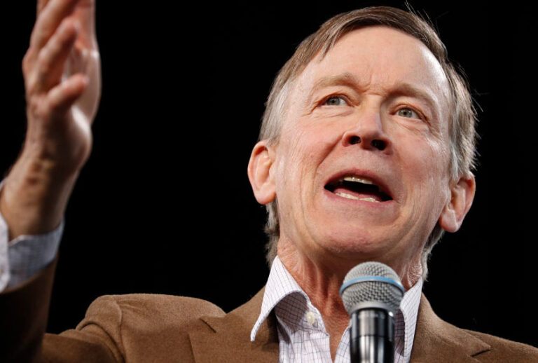 Democratic president candidate and former Colorado Gov. John Hickenlooper (AP/John Locher)
