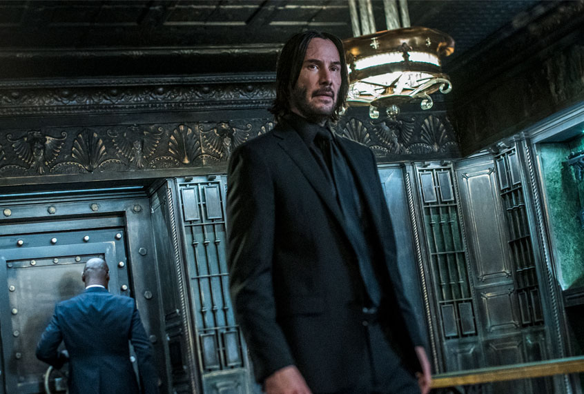 Keanu Reeves in "John Wick: Chapter 3 – Parabellum" (Niko Tavernise)