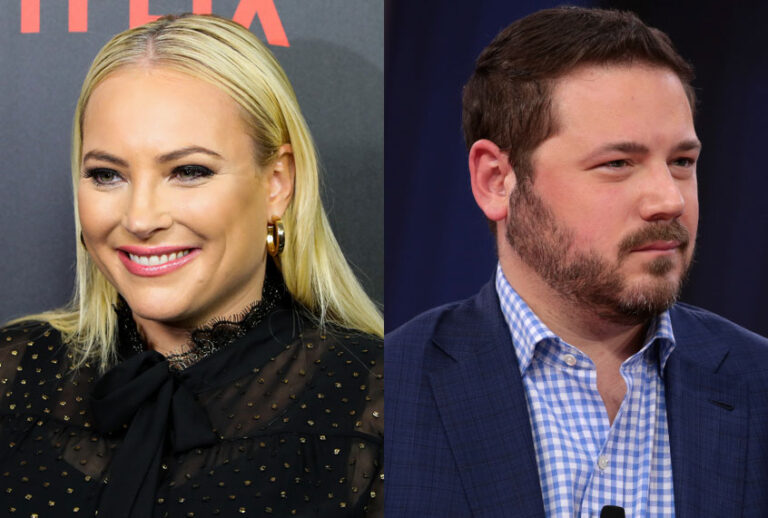 Meghan McCain; Ben Domenech (Getty/Tasos Katopodis/Wikimedia/Gage Skidmore)