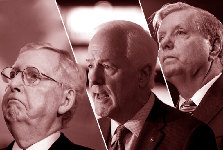 Mitch McConnell; John Cornyn; Lindsey Graham (AP/Salon)