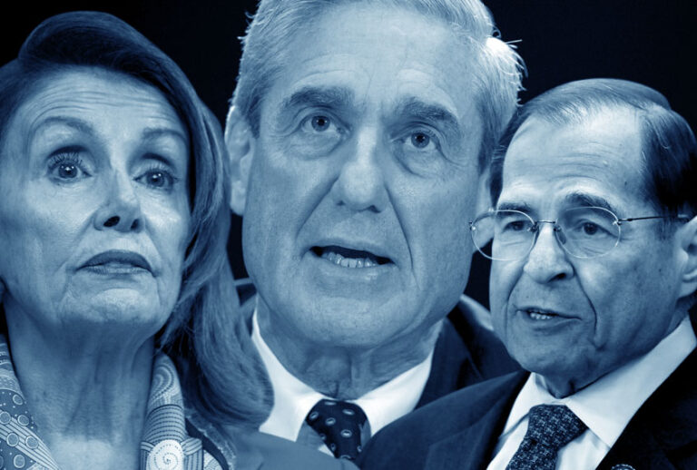 Nancy Pelosi; Robert Mueller; Jerry Nadler (AP/Getty/Salon)