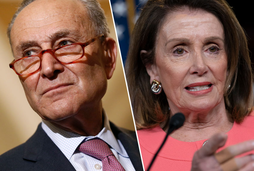 Chuck Schumer; Nancy Pelosi (AP/Patrick Semansky/J. Scott Applewhite)