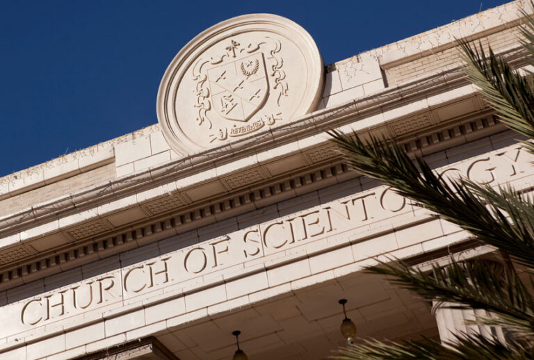 A headquarters for the Church of Scientology is seen January 16, 2013 in Clearwater, Florida. (Getty Images)