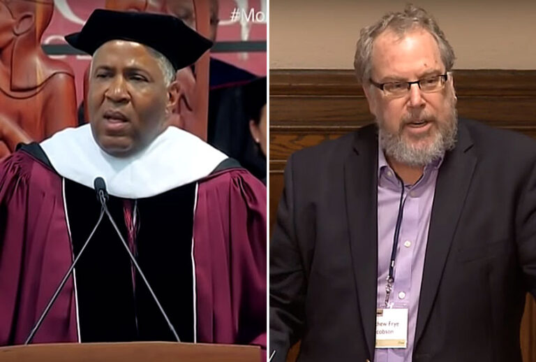 Robert Smith; Matthew Frye Jacobson (YouTube/Associated Press/YaleUniversity)